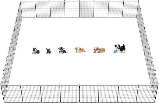MiniPaws Unleashed Dog Playpen For Yard And RV Camping