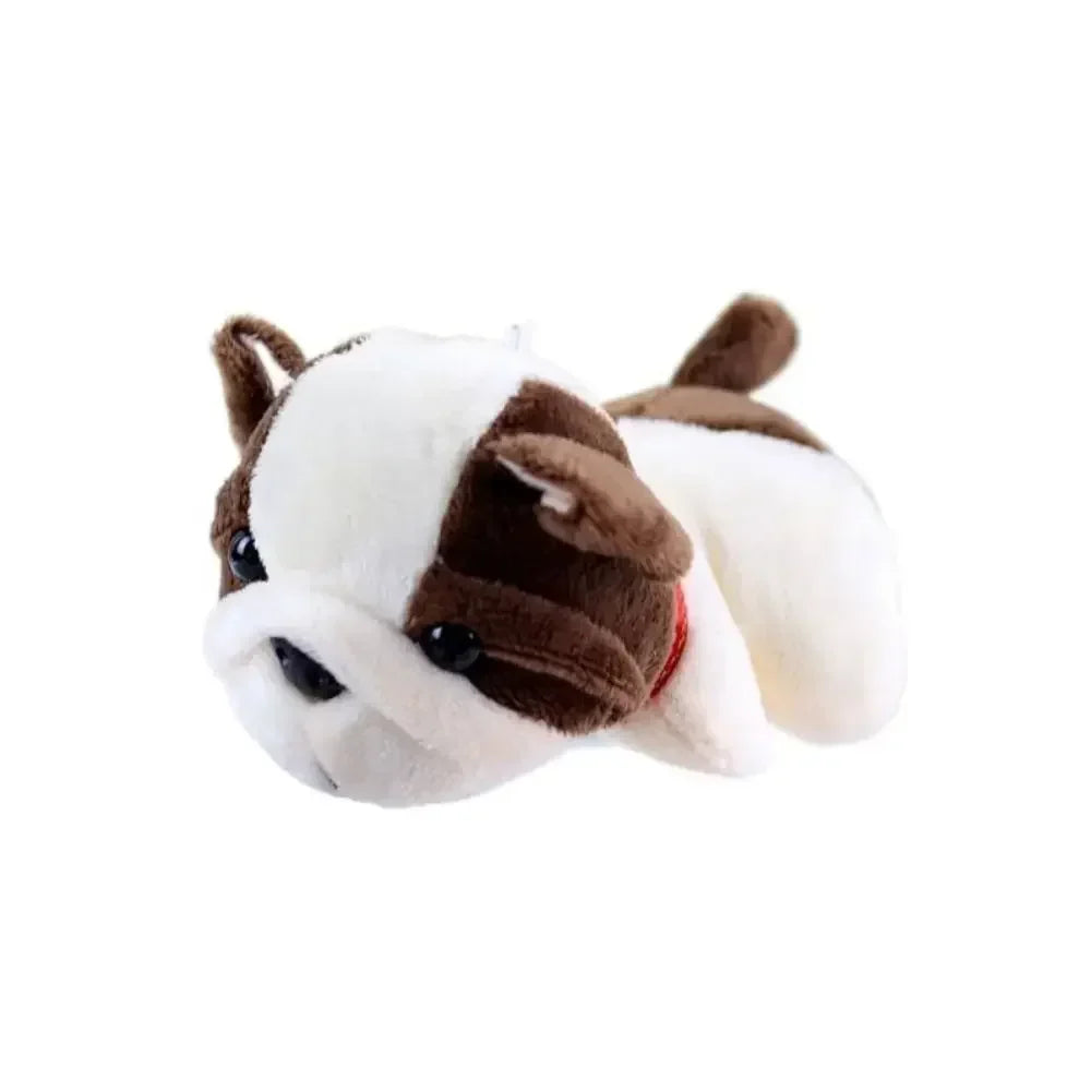 Plush Dog Toys Mini Dog Shape Bite Resistant Chew Toys