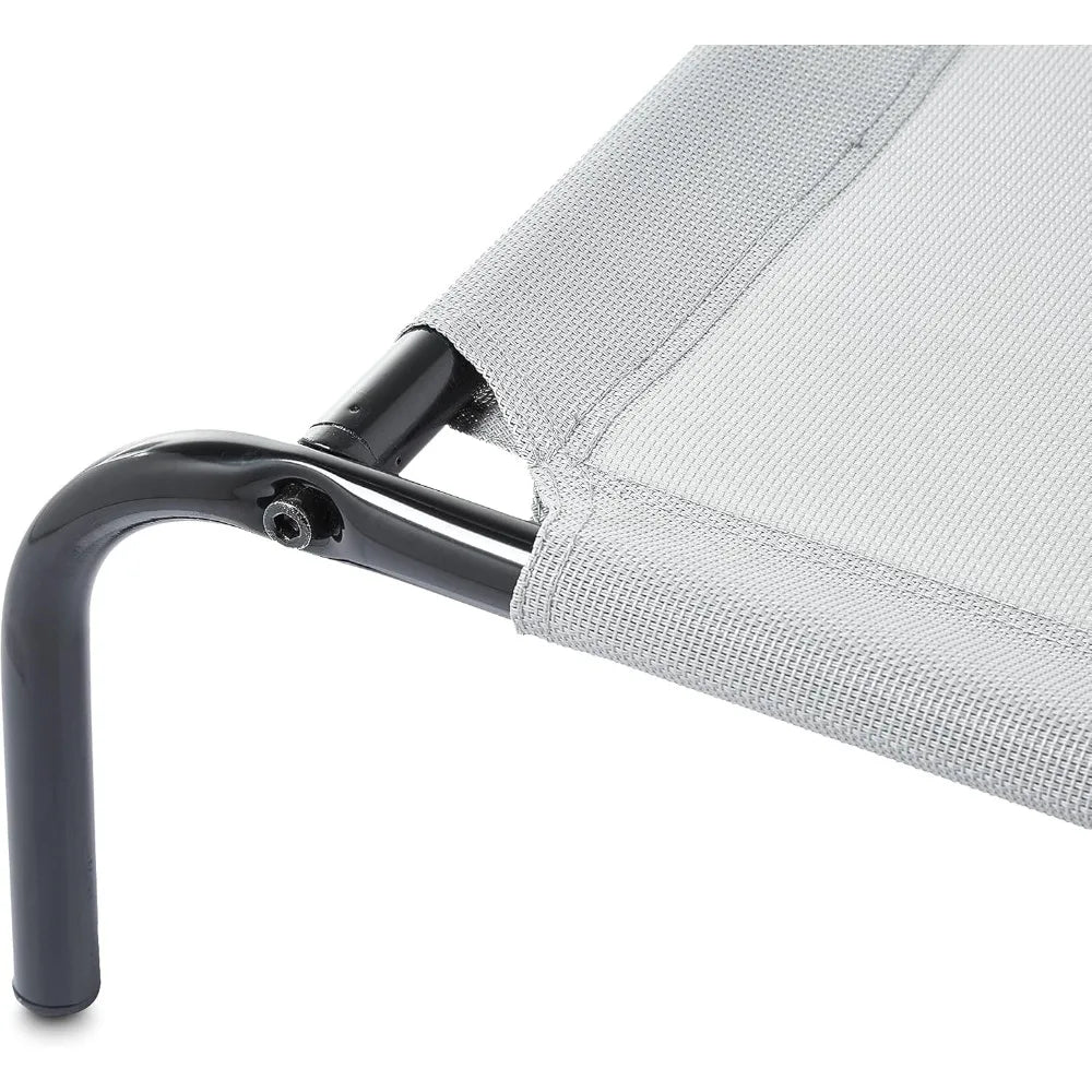 Amazon Basics Cooling Elevated Dog Bed With Metal Frame