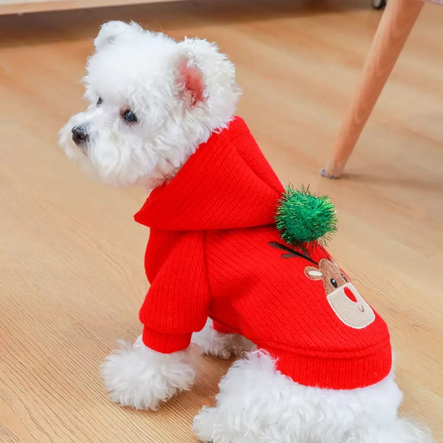 Pet Skirt Dress Warm Winter Coat For Small Dogs Christmas