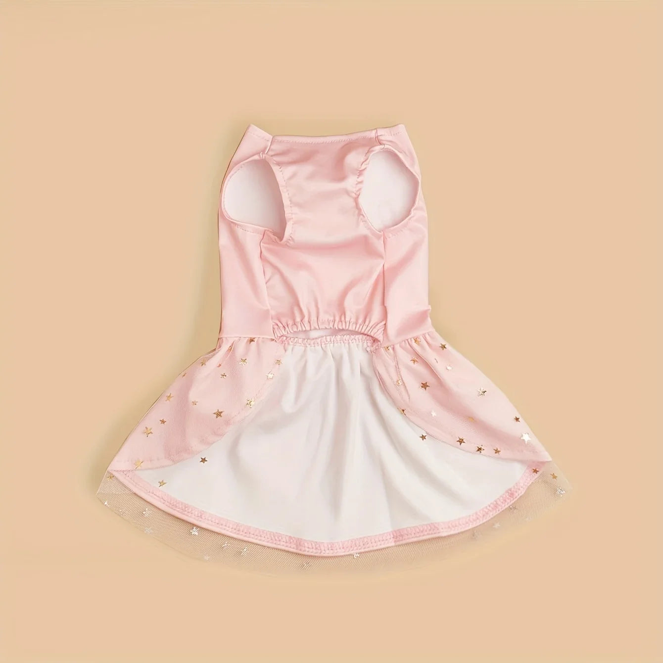 Pink Bowknot Tulle Dog Dress Pet Apparel Birthday Outfit