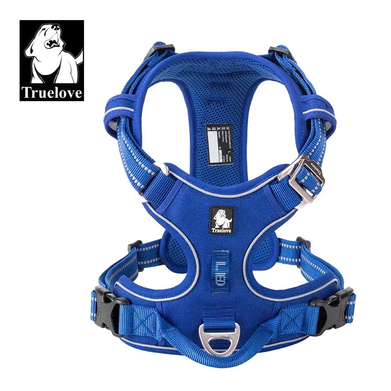 Truelove Explosionproof Dog Harness Camouflage Reflective Nylon Special Edition Upgrade TLH5653 Easy To Adjust