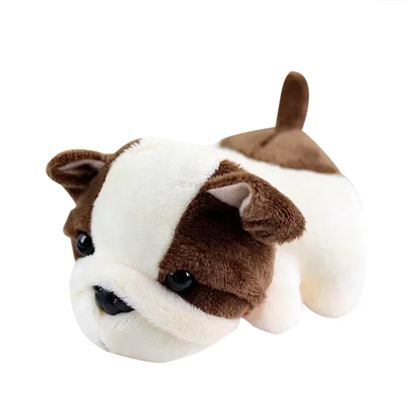 Plush Dog Toys Mini Dog Shape Bite Resistant Chew Toys