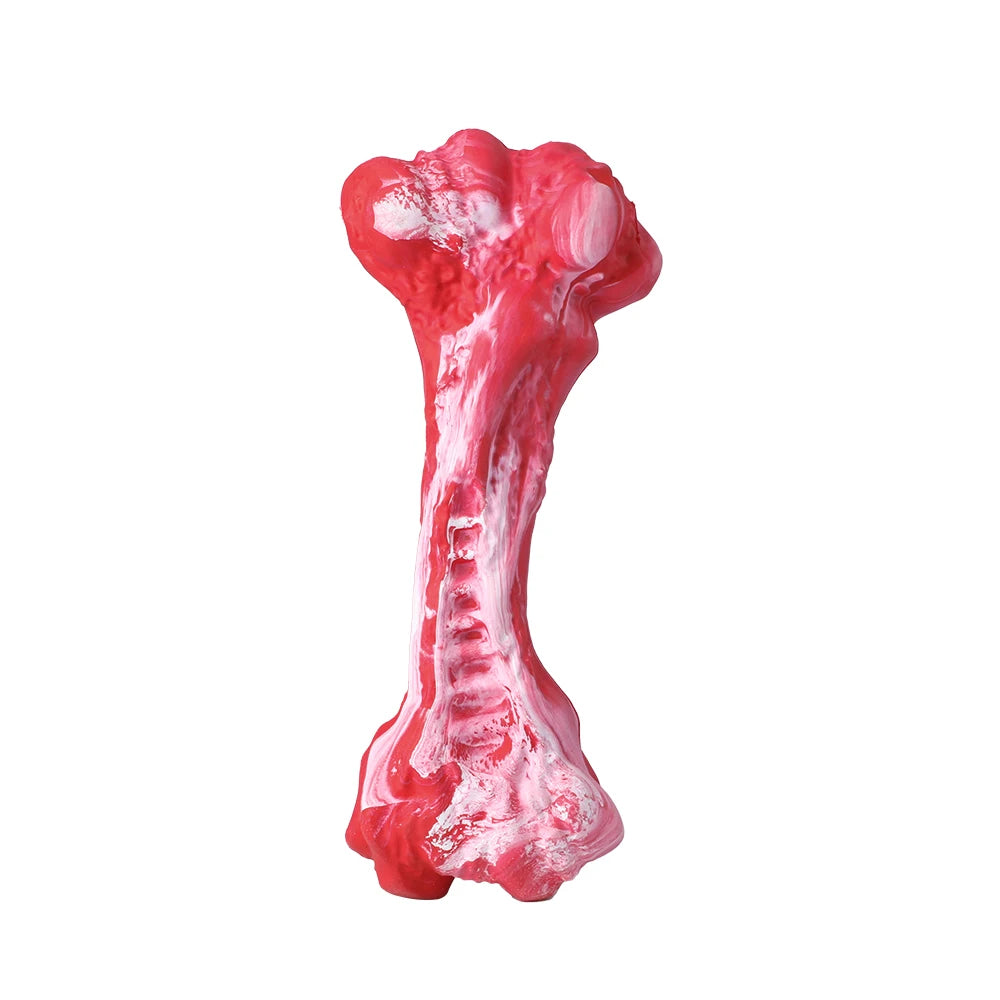 Masbrill Dog Toys for Aggressive Chewers Large Dogs Bone Shaped Indestructible Nylon Interactive Teeth Cleaning Chew Toy