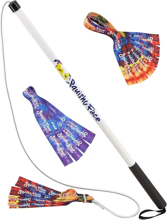 Flirt Pole V2 Dog Exercise Toy With 2 Lures 1 Tug 36 Inch