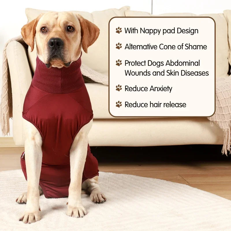 Recovery Suit For Dogs Cats After Surgery Prevent Licking