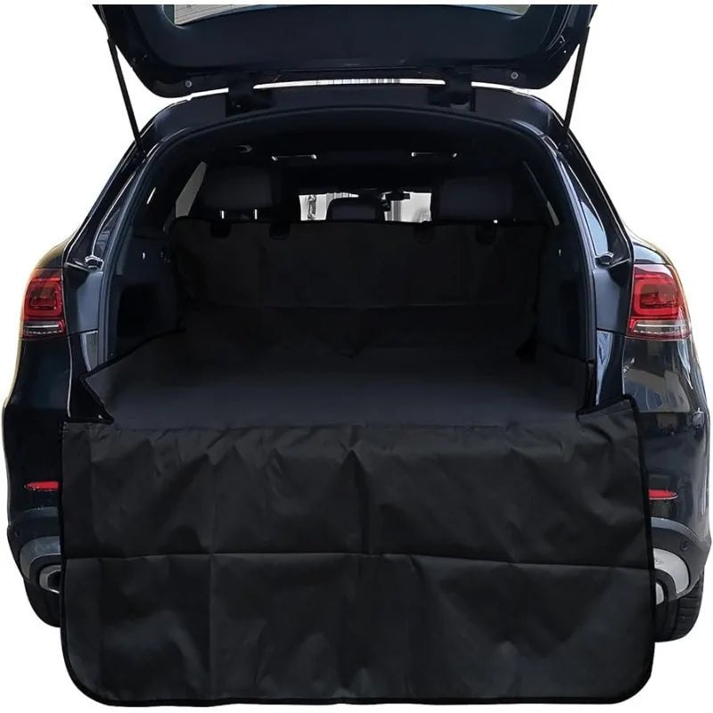 SUV Cargo Liner For Dogs Trunk Cover Universal Fit Plus
