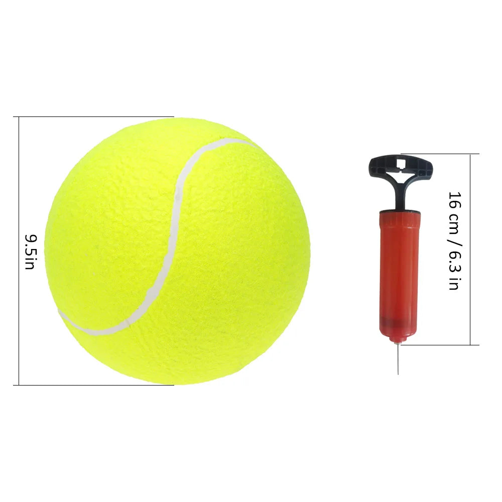 Oversize 9.5 Inch Giant Inflatable Tennis Ball for Pets