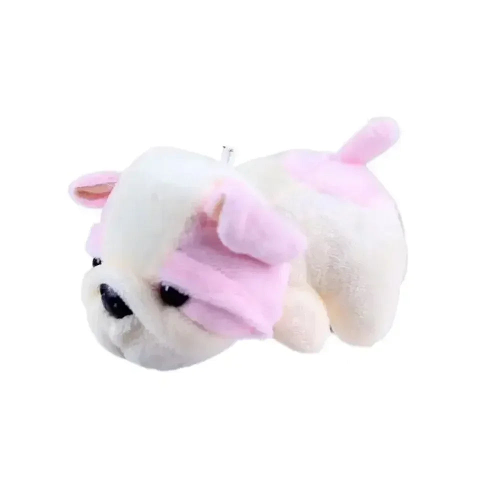 Plush Dog Toys Mini Dog Shape Bite Resistant Chew Toys