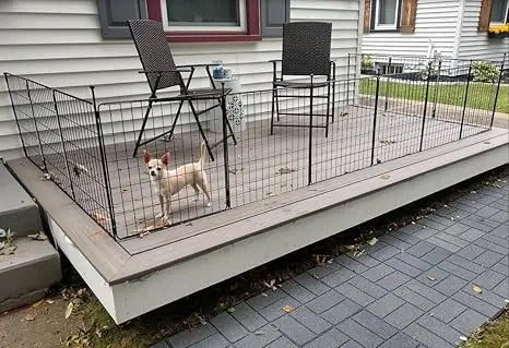 MiniPaws Unleashed Dog Playpen For Yard And RV Camping