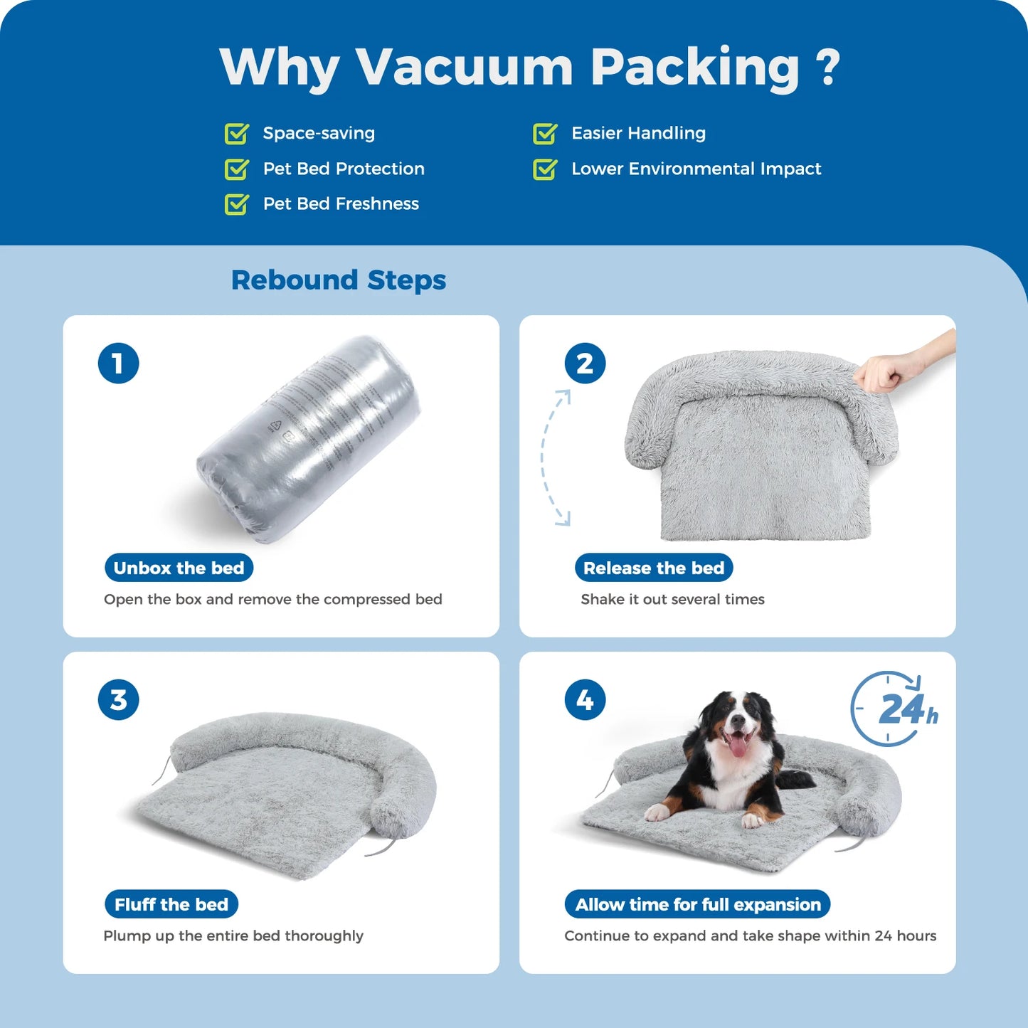 Beige Calming Dog Bed Fluffy Large Washable Couch Cover