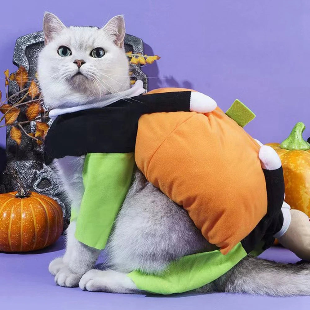 Funny Pet Cosplay Leotard Costume for Dogs Cats Halloween