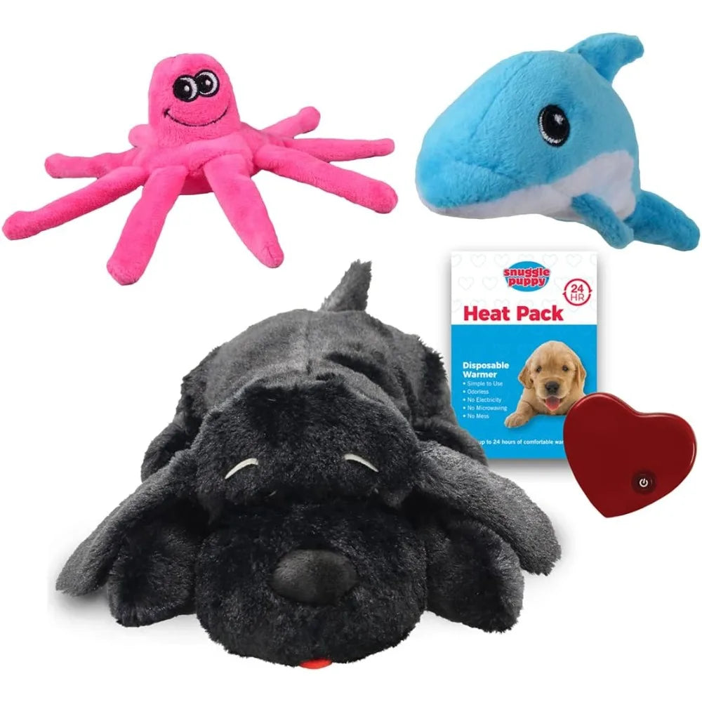 Snuggle Puppy Plush Anxiety Bundle Tiny Octopus And Dolphin