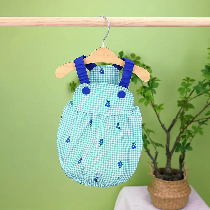 Summer Dog Clothes Plaid Vest Dress Small Chihuahua