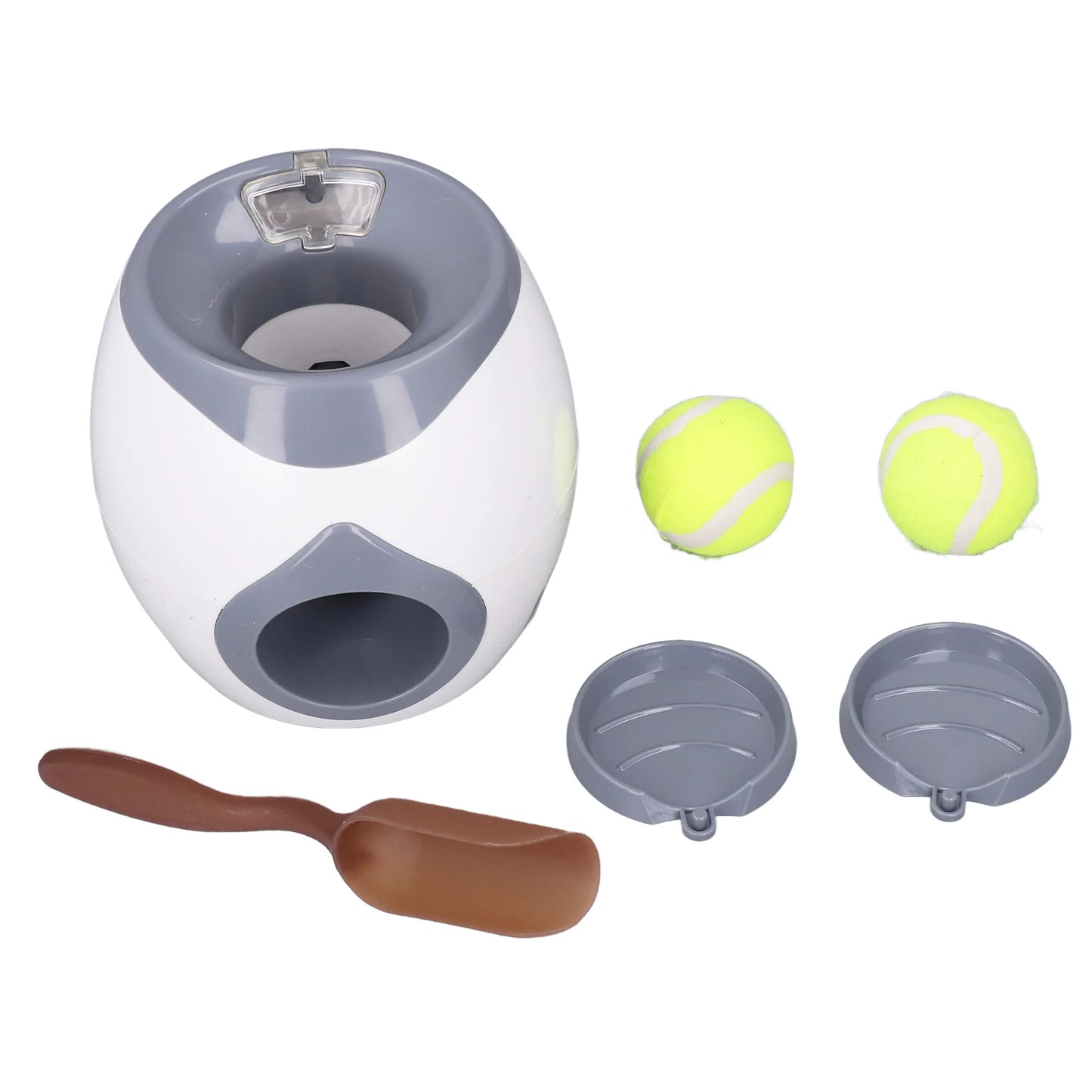 Dog Ball Feeding Toy Tennis Ball Machine With 2 Balls