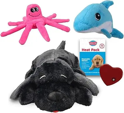 Snuggle Puppy Plush Anxiety Bundle Tiny Octopus And Dolphin