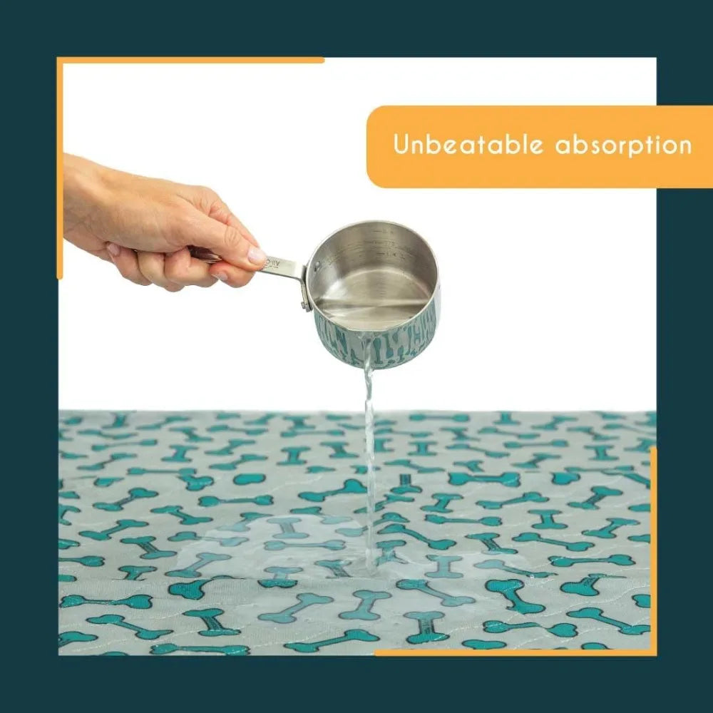 Rocket And Rex Premium Chew Toy Set And Reusable Pet Pads