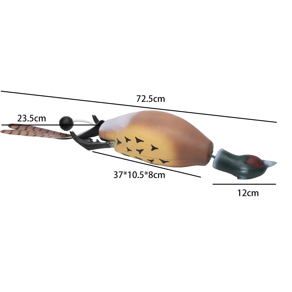 Multipurpose Dead Fowl Fetch Toy for Dogs Training Outdoor