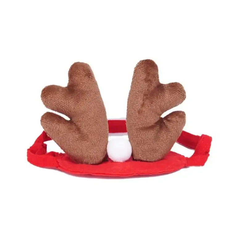 Christmas Pet Cape Hat Scarf Set for Cats and Small Dogs