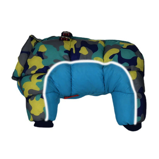 Warm Fleece Small Dog Winter Coat Pup Puffer Reflective
