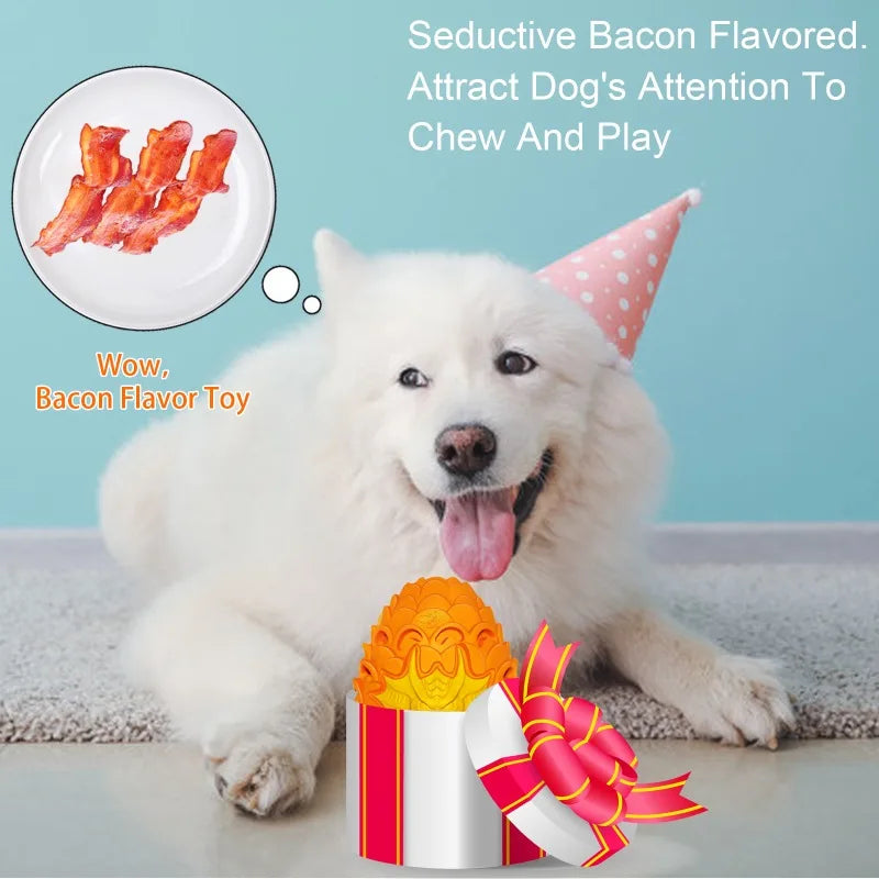 Dragon Egg Dog Chew Toy Aggressive Chewers Indestructible