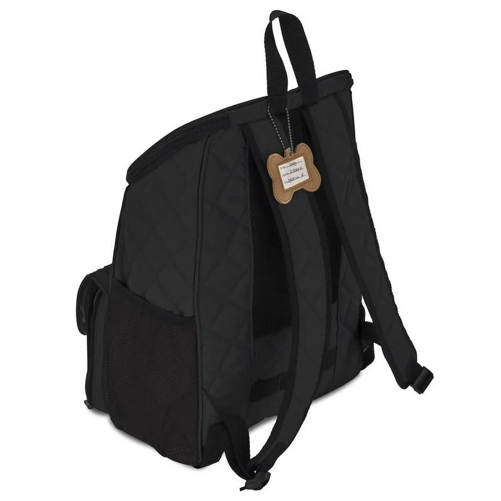 Pet Travel Backpack Organized Luggage for Small Dogs Spacious Design Comfortable Straps Easy Access for Toys Food Water Leash and Waste Bags