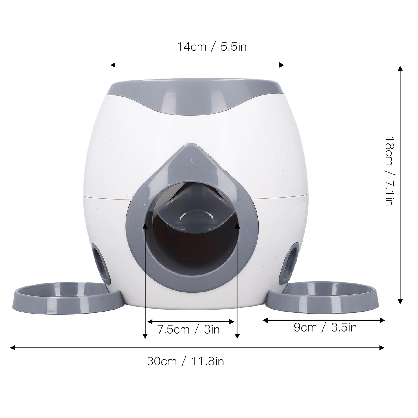 Dog Ball Feeding Toy Tennis Ball Machine With 2 Balls