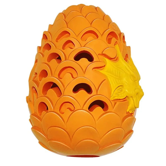 Dragon Egg Dog Chew Toy Aggressive Chewers Indestructible