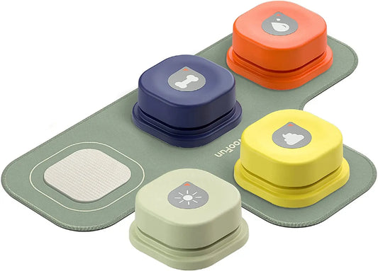 MewooFun Dog Button Record Talking Pet Toy Interactive