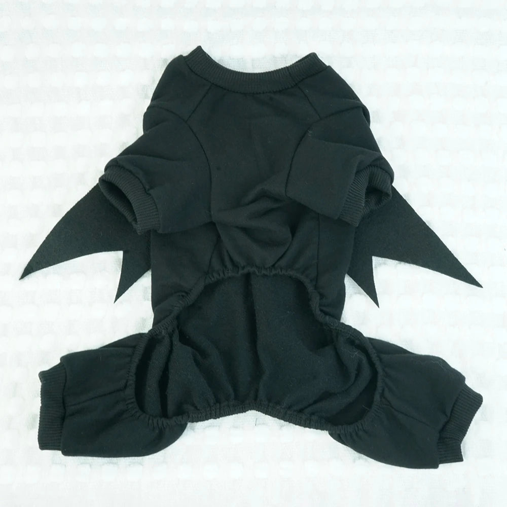 Funny Halloween Bat Costume For Cat And Dog Jumpsuit