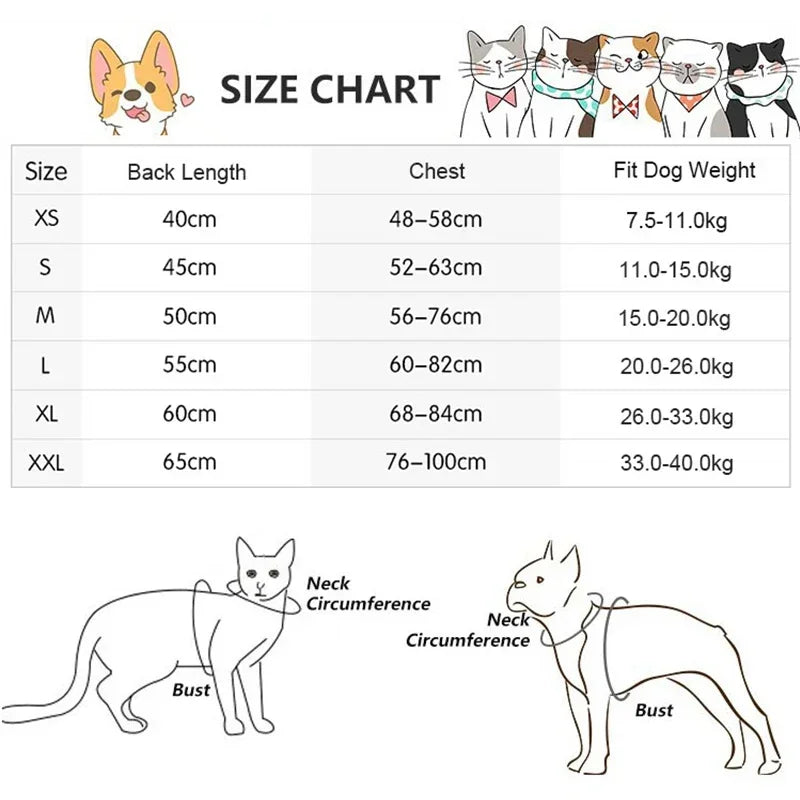 Winter Warm Dog Coat Waterproof Vest Jacket for Large Dogs