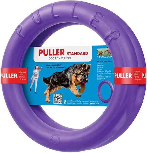 Puller Outdoor Dog Ring Toy For Fetch Tug Of War All Sizes