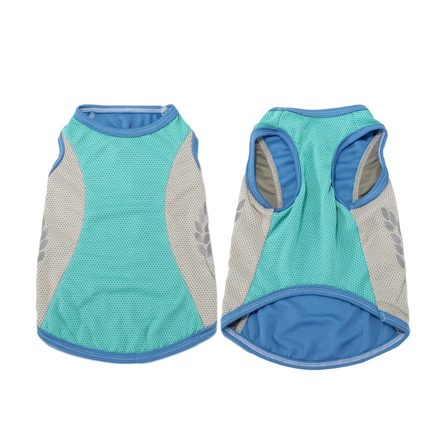 Summer Cooling Vest Dogs Breathable Reflective Quick Dry