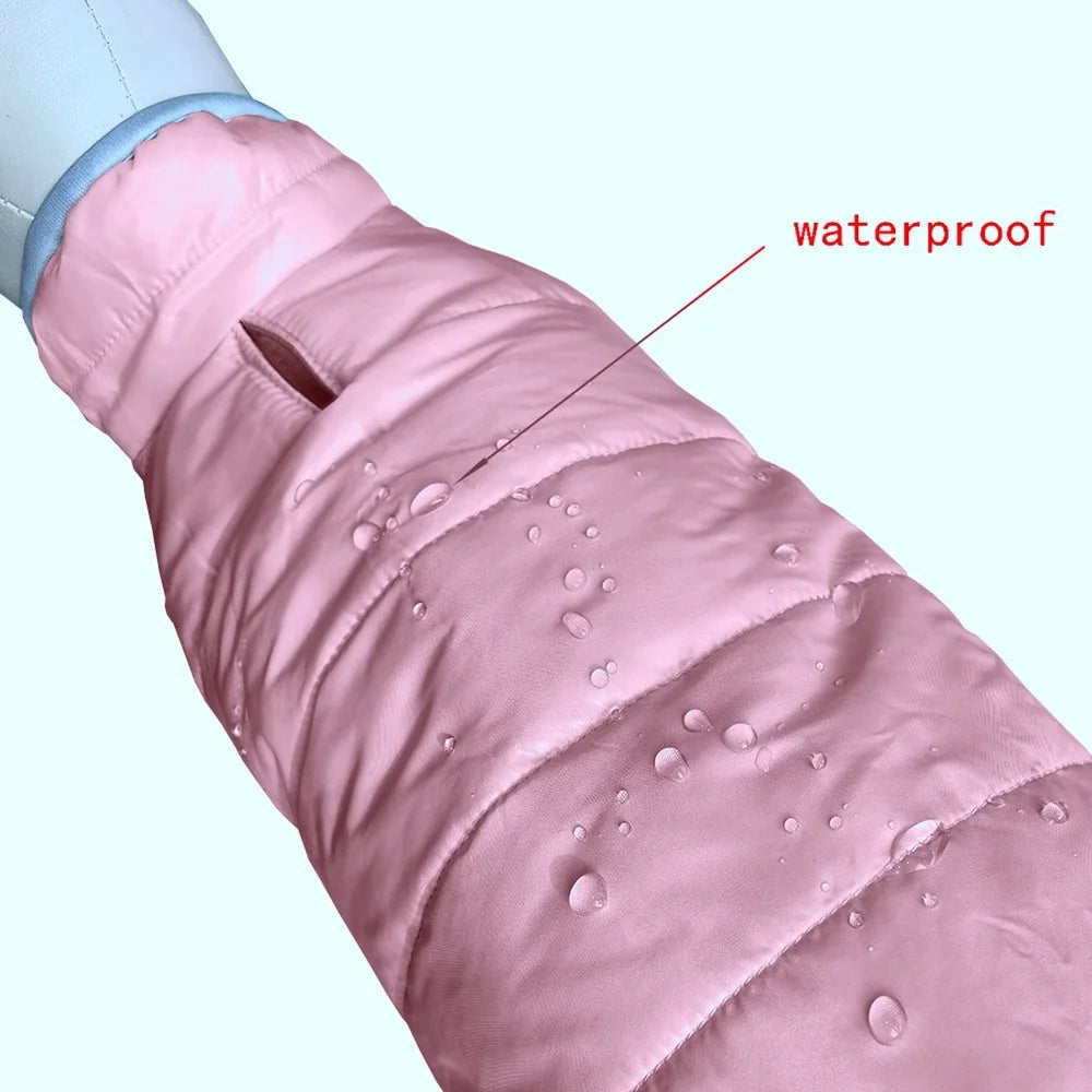 Reversible Dog Coat Waterproof Winter Vest Jacket For Dogs
