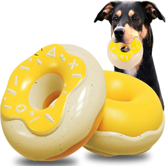 Durable Luffy Milk Flavored Dog Toy for Aggressive Chewers High Quality Engaging Design Yellow Color Hand Washable