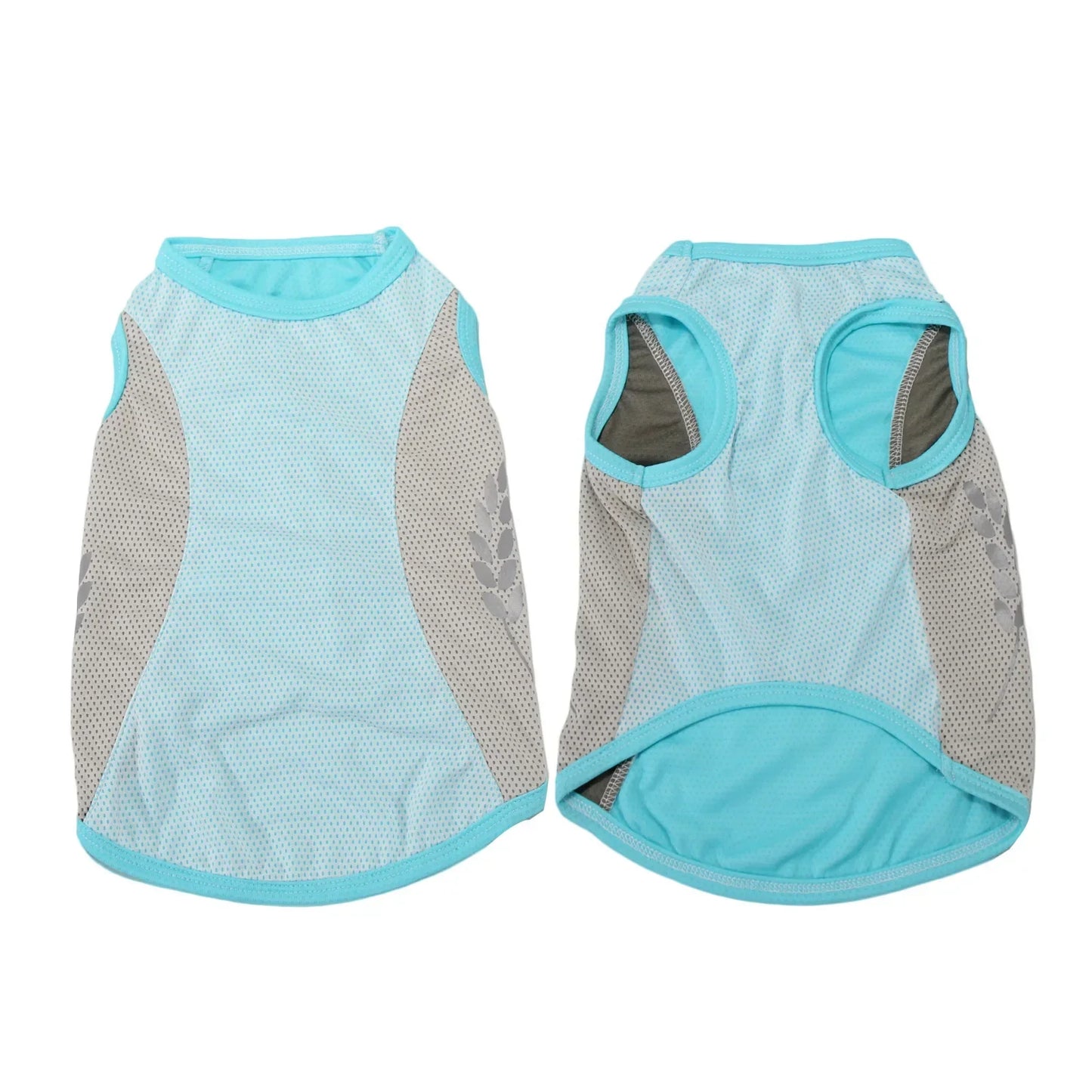 Summer Cooling Vest Dogs Breathable Reflective Quick Dry