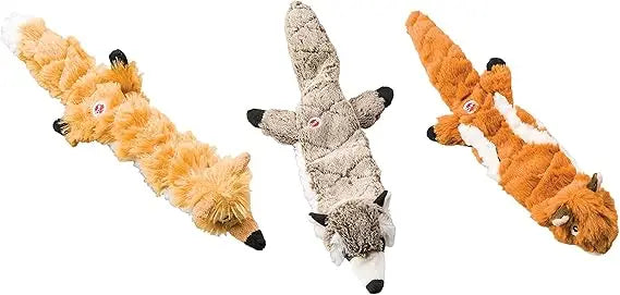Ethical Pets Skinneeez Extreme Stuffingless Dog Toy Bundle