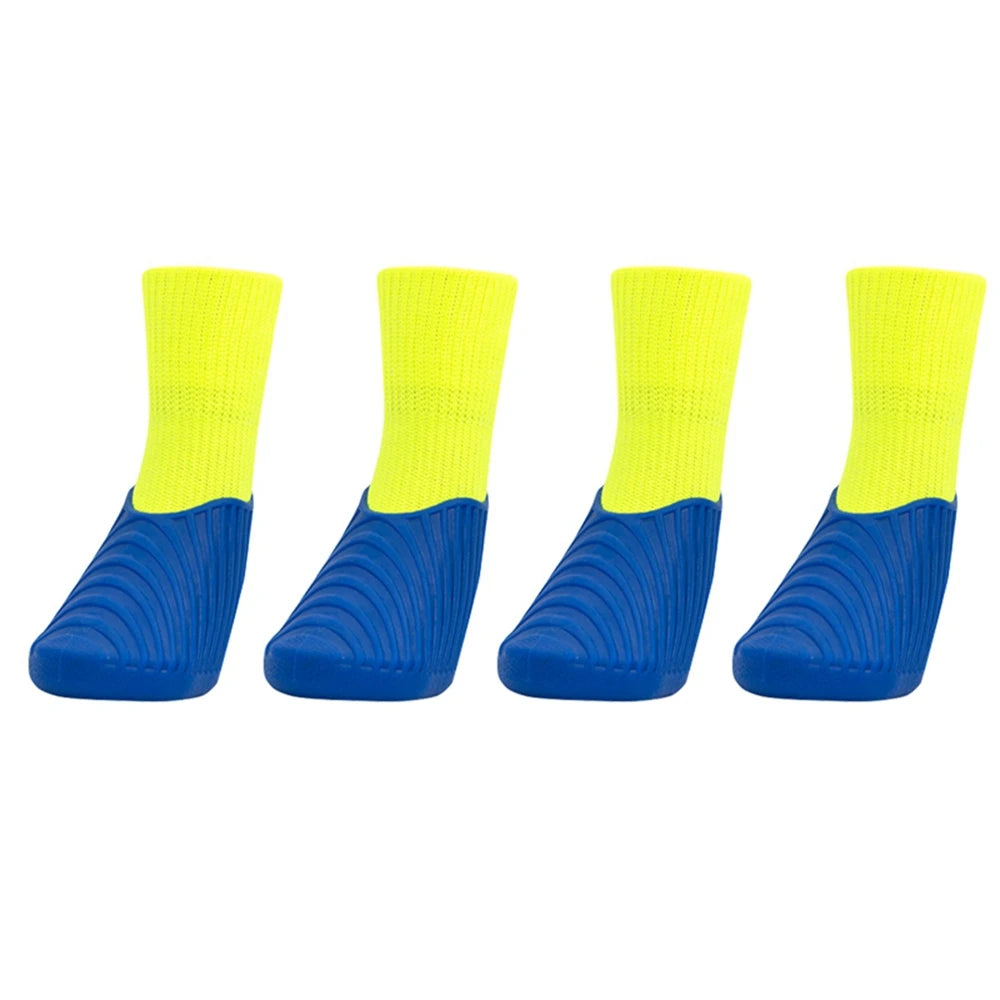 4 Pack Outdoor Dog Boots Waterproof Anti Slip Paw Protectors For Small Medium Large Dogs Cats