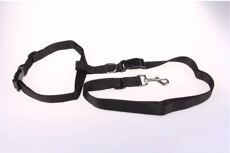 Adjustable Belt Traction Walking Pet Lead with Free Rope for Cats and Dogs - Jogging Supplies and Leash