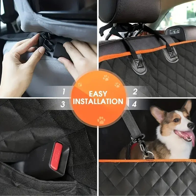 Waterproof Dog Car Seat Cover Hammock Nonslip Protector