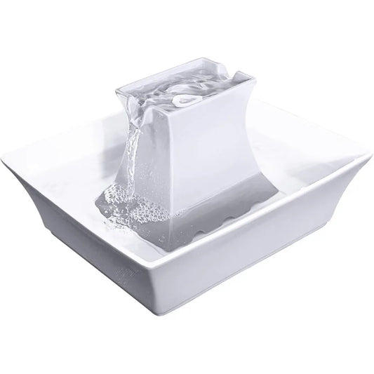 PetSafe Pagoda Ceramic Water Fountain 70oz Cats and Dogs