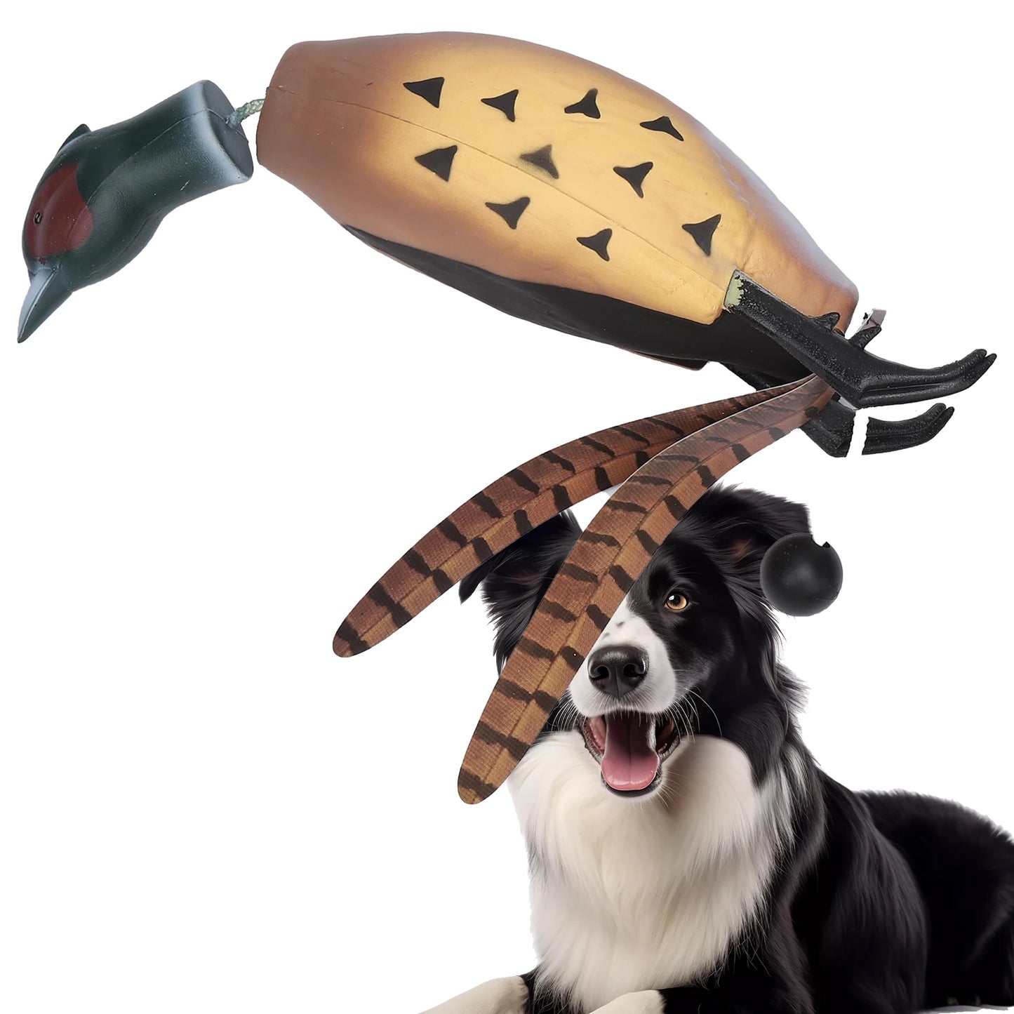 Multipurpose Dead Fowl Fetch Toy for Dogs Training Outdoor