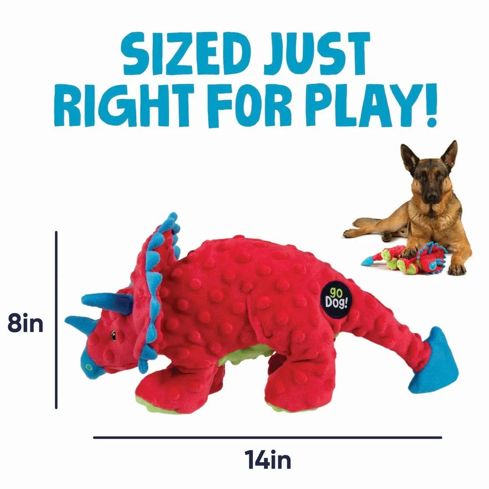 Durable Squeaky Plush Dog Toy With Chew Guard Technology