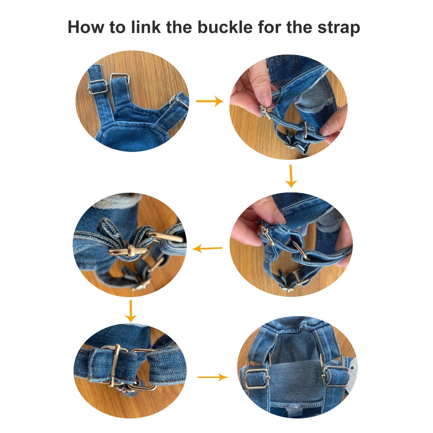 Dog Denim Jumpsuit Overalls for Small Medium Dogs and Cats