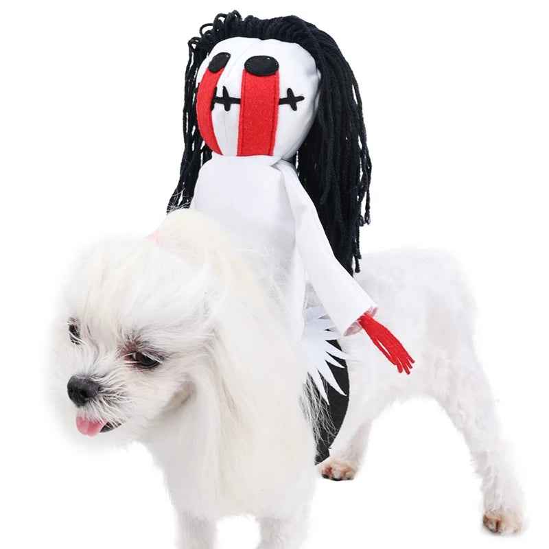 Knight Style Halloween Dog Costume Sadako Ghost Cosplay