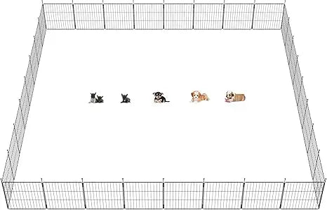 MiniPaws Unleashed Dog Playpen For Yard And RV Camping