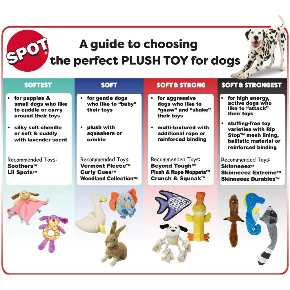 Ethical Pets Skinneeez Extreme Stuffingless Dog Toy Bundle