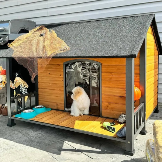 Extra Large Insulated Dog House Large Breed Weatherproof