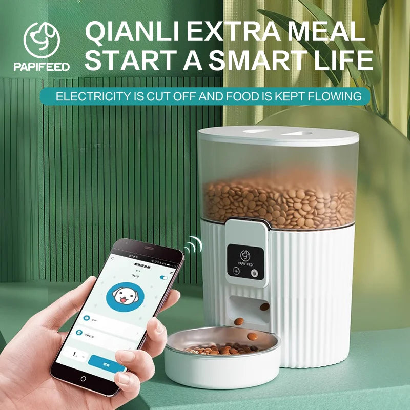 Papifeed Smart Cat And Dog Automatic Feeder With WiFi Remote