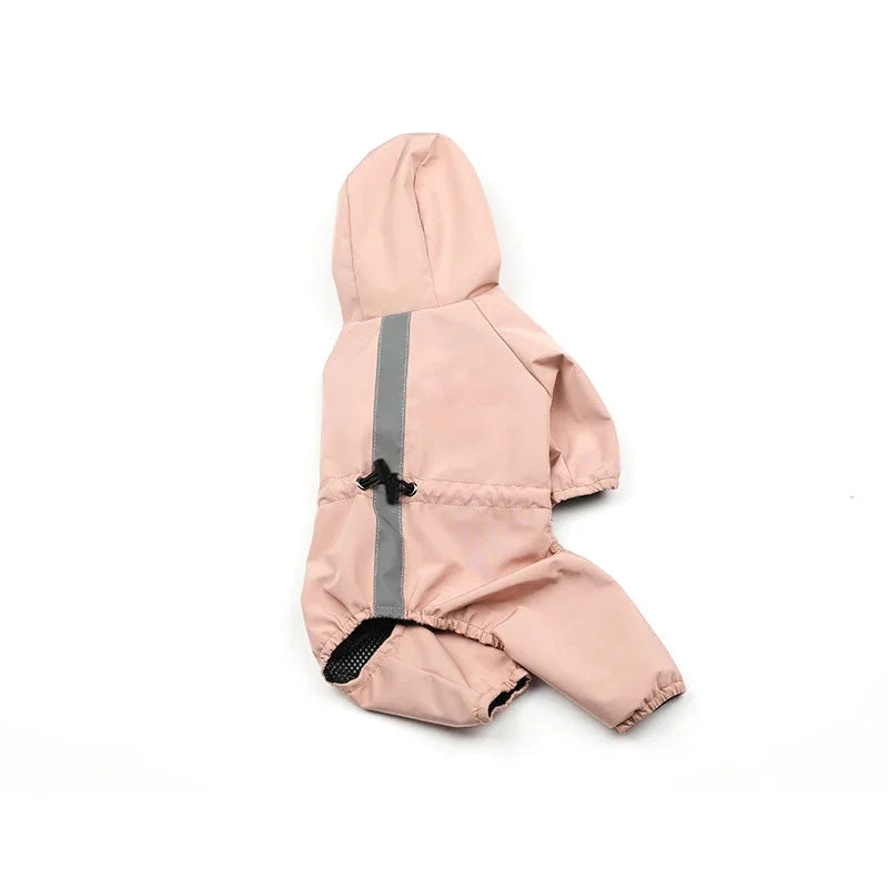 Four Legged Waterproof Raincoat For Spring And Summer Dog